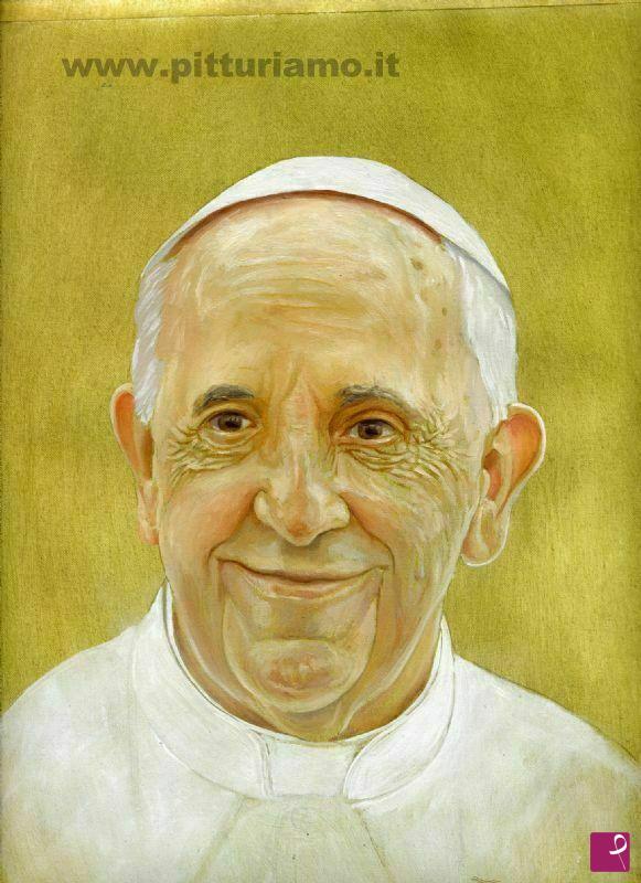 quadri in vendita online - PAPA FRANCESCO UMILTA'