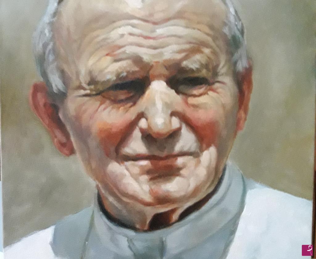 quadri in vendita online - Papa Giovanni Paolo I I 