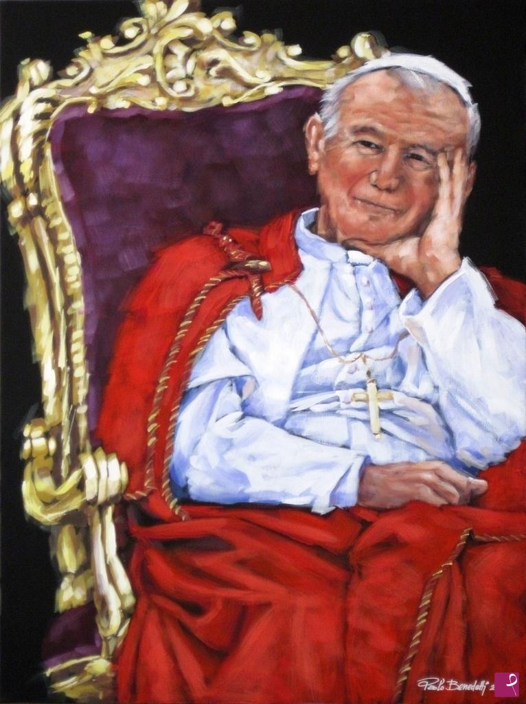 quadri in vendita online - Papa Giovanni Paolo II - 2