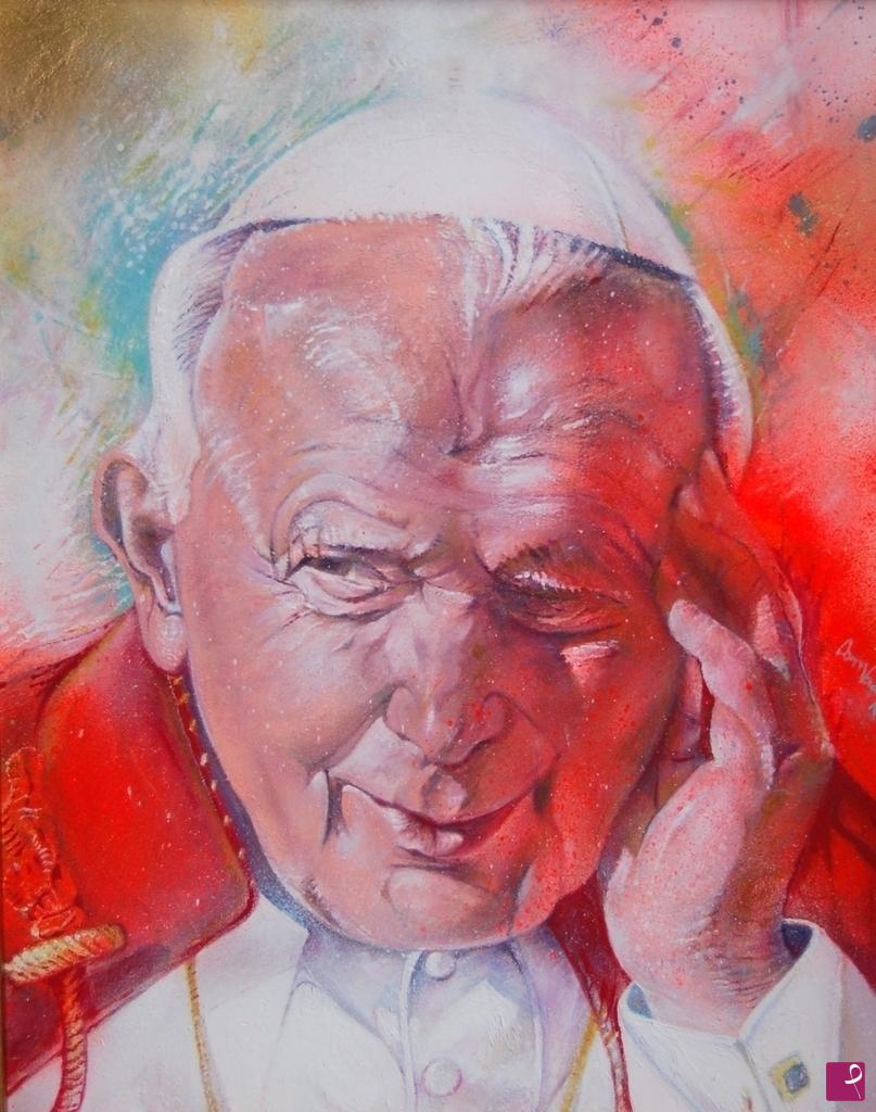 quadri in vendita online - PAPA GIOVANNI PAOLO II