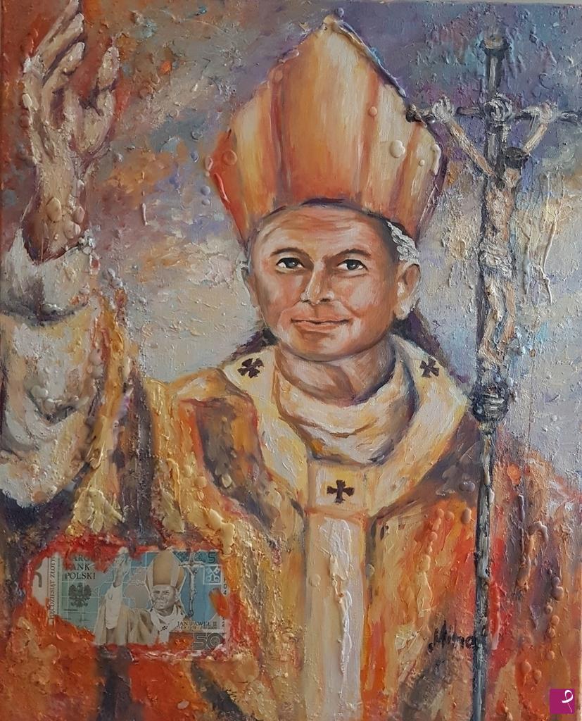 quadri in vendita online - Papa Giovanni Paolo II