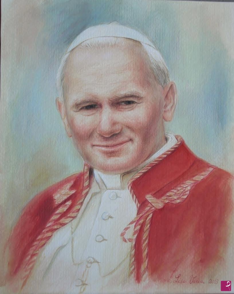 quadri in vendita online - Papa Giovanni Paolo II