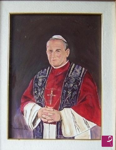 quadri in vendita online - Papa Giovanni Paolo II°