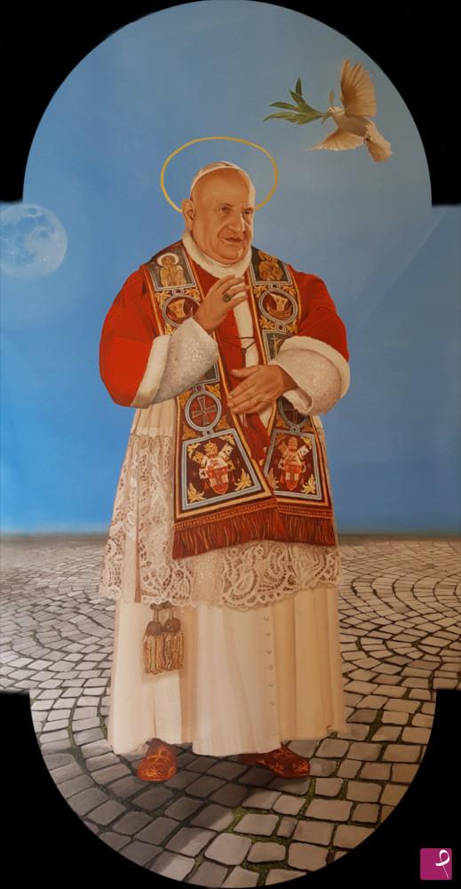 quadri in vendita online - papa Giovanni XXIII