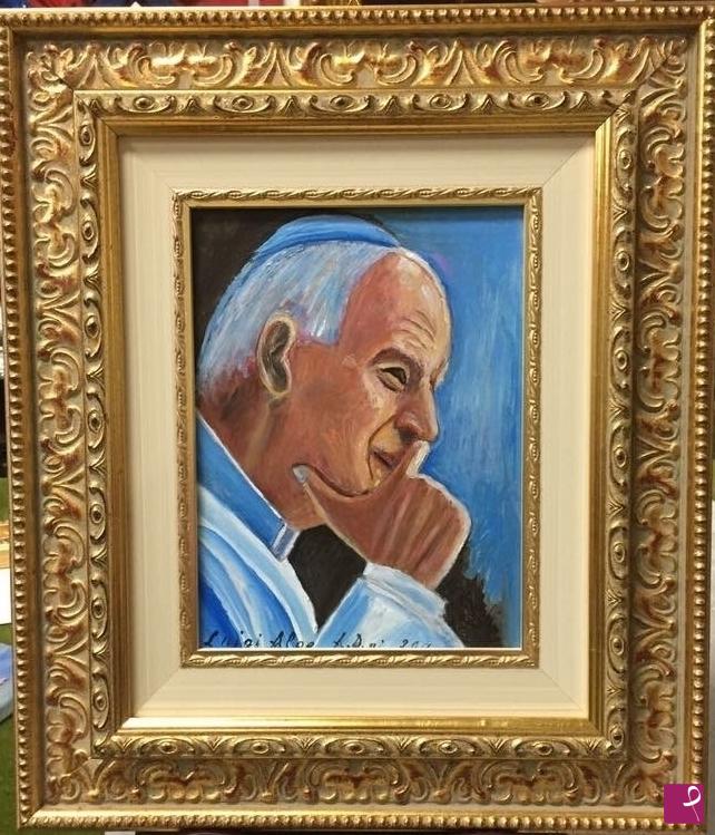 quadri in vendita online - “Papa Wojtyla”