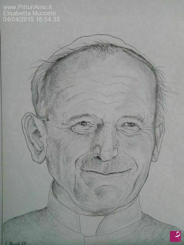 quadri in vendita online - Papa Wojtyla