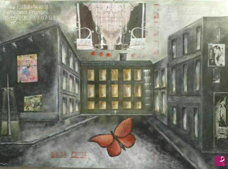 quadri in vendita online - Papillon