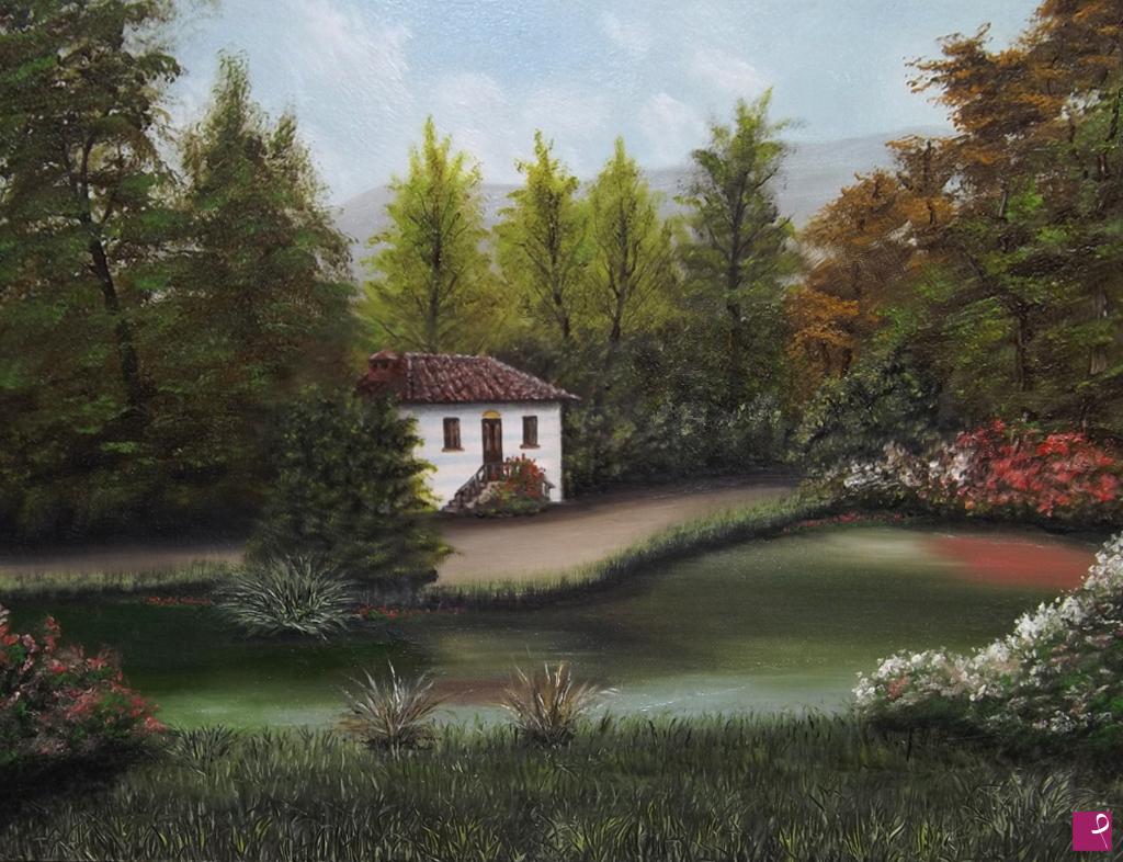 quadri in vendita online - Parco Burcina (Biella)