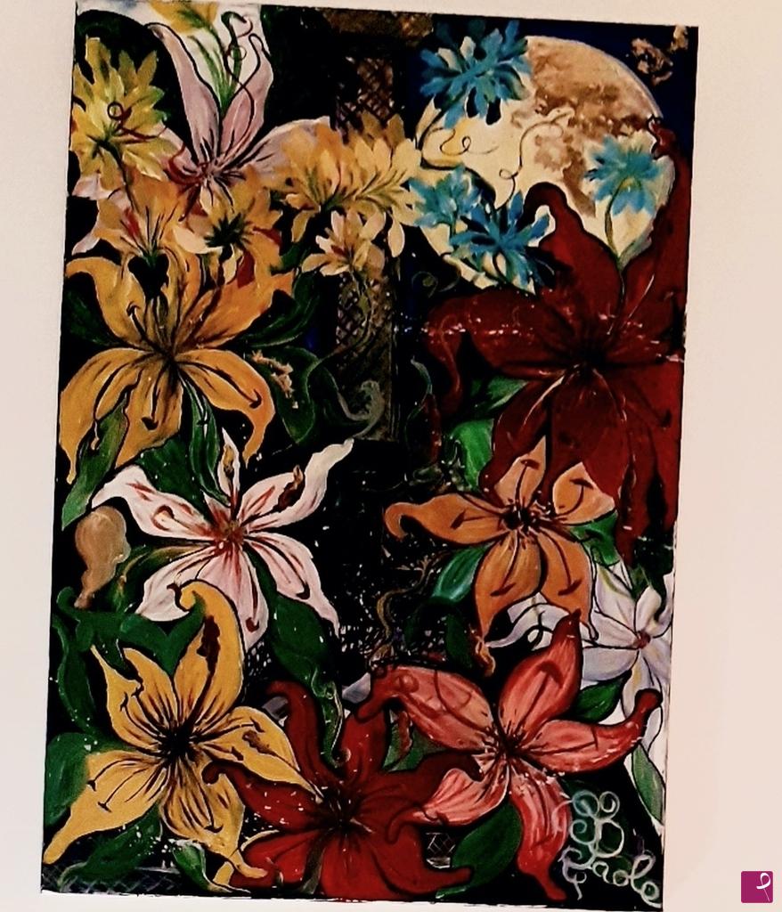 quadri in vendita online - Paris en fleurs 