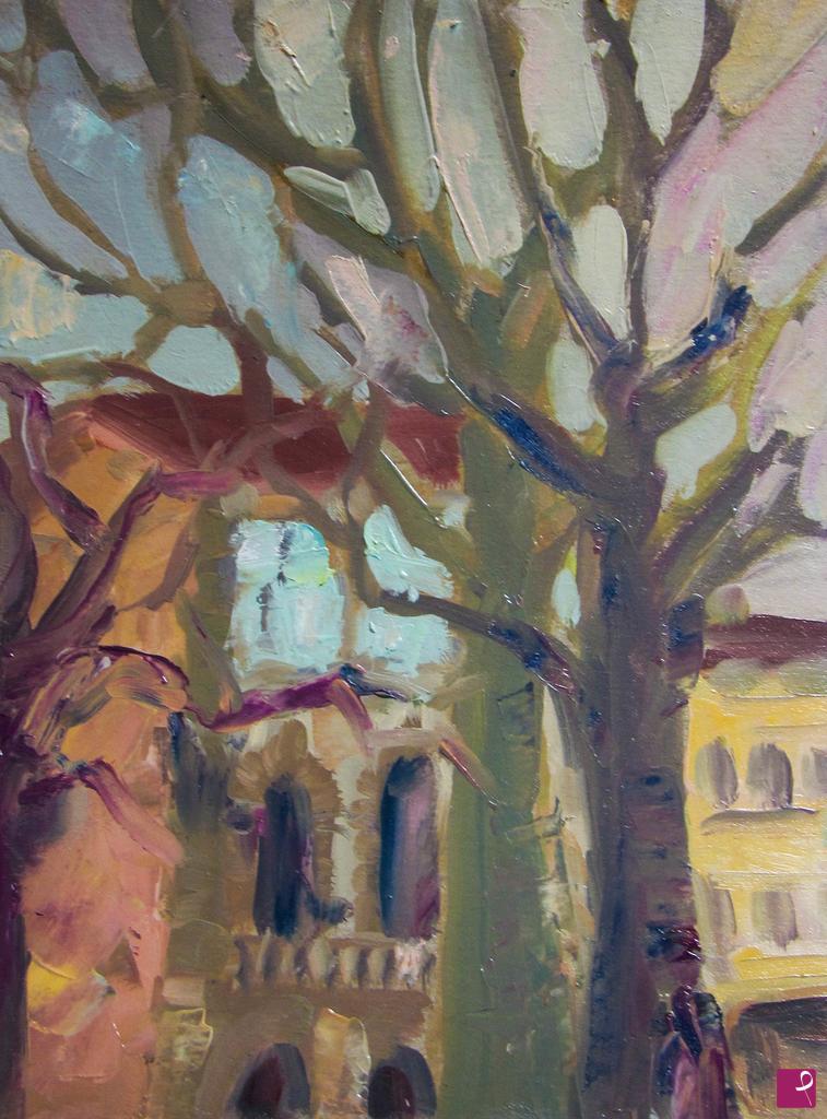 quadri in vendita online - Parlano gli alberi