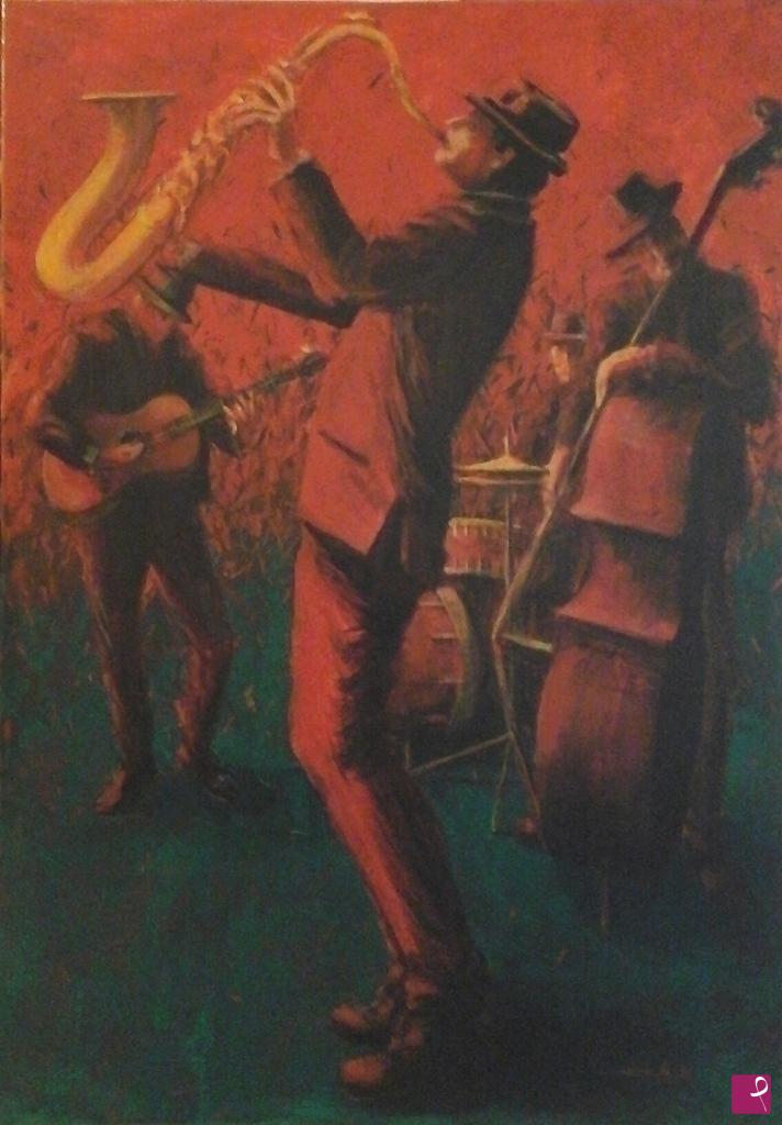 quadri in vendita online - Parlour Jazz 