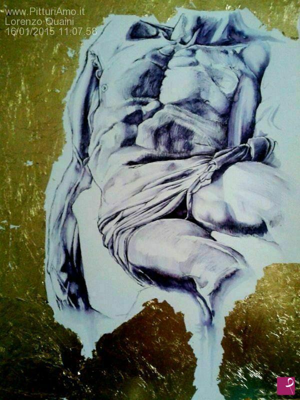quadri in vendita online - particolare copia pietà michelangelo