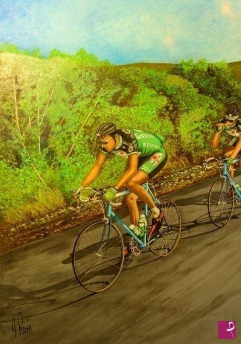quadri in vendita online -   PARTICOLARE  LA  SQUADRA     (2017) 