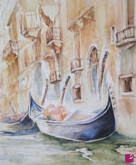 quadri in vendita online - Particolare veneziano