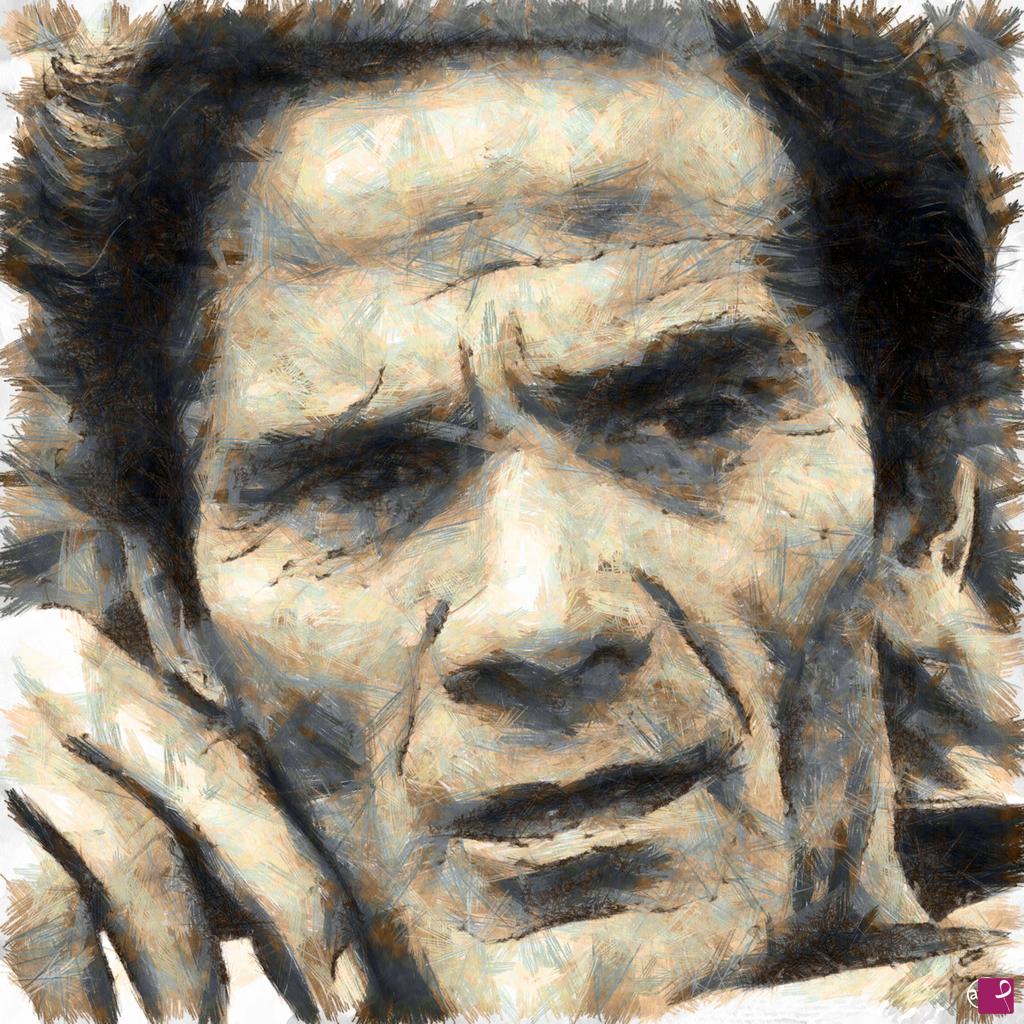 quadri in vendita online - Pasolini (studio #1)