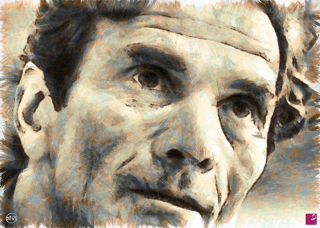 quadri in vendita online - Pasolini (studio #2)