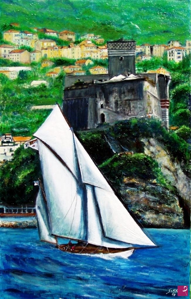 quadri in vendita online - Passaggio sotto al Castello