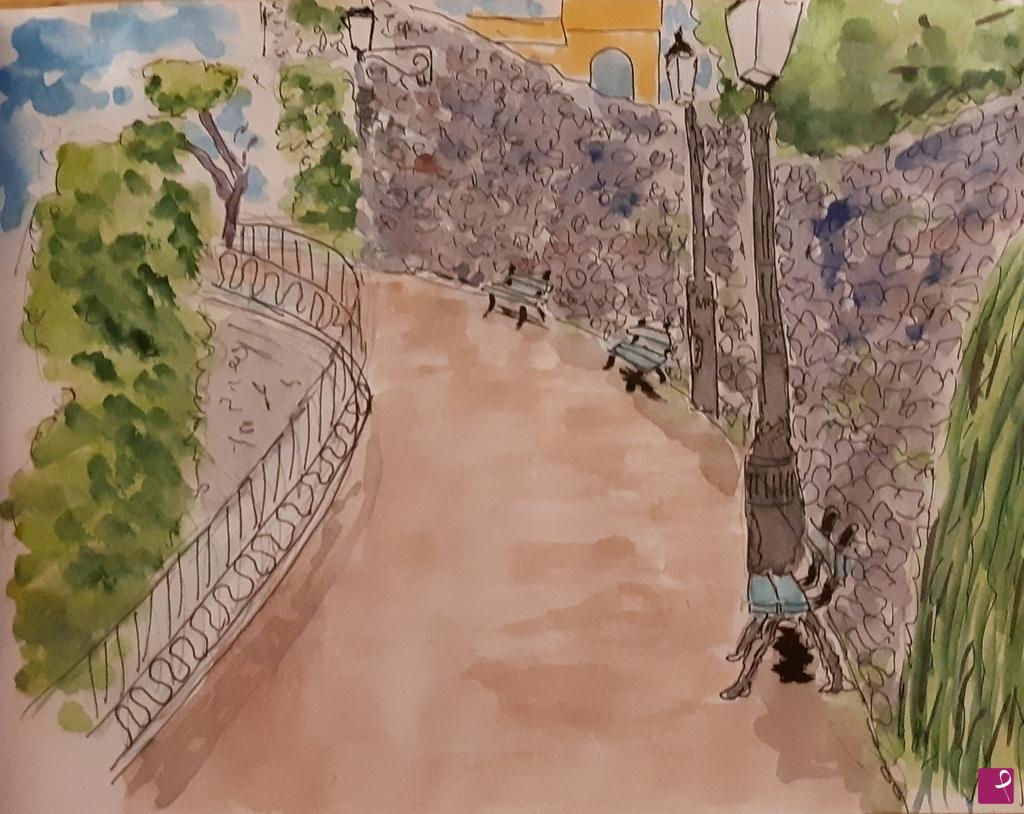quadri in vendita online - Passeggiata Anita Garibaldi 