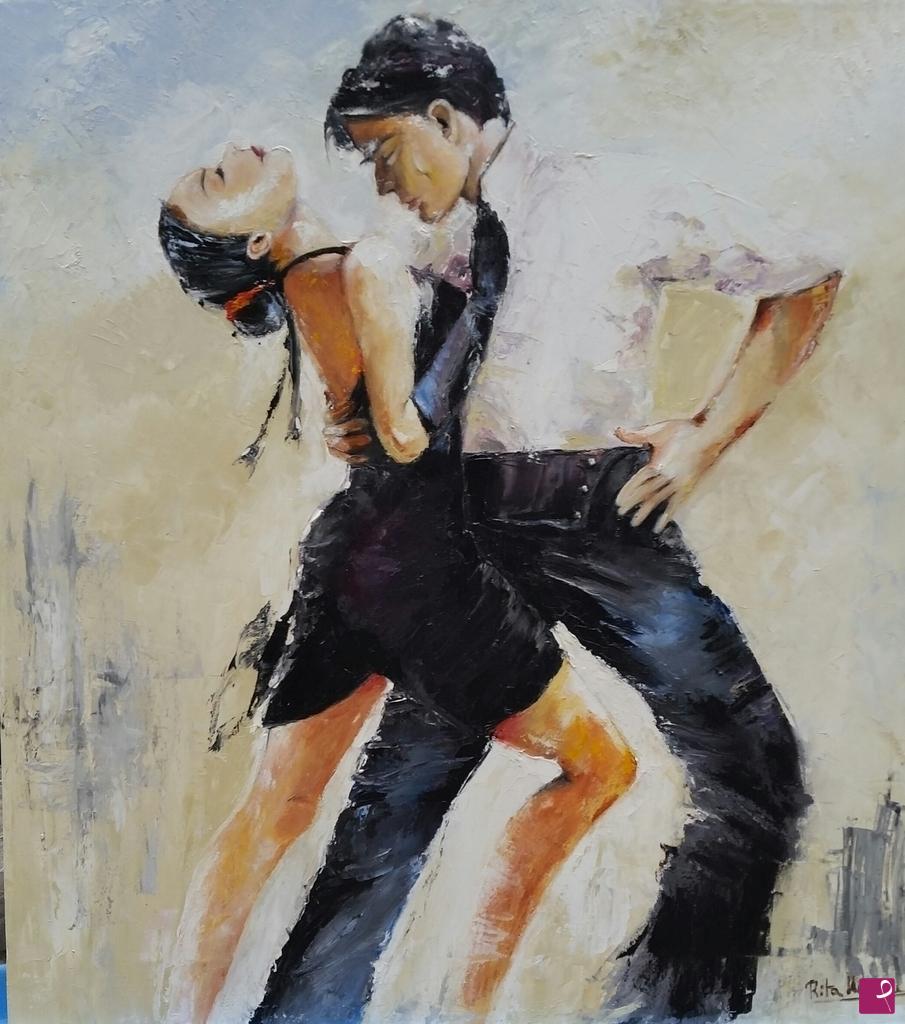 quadri in vendita online - Passo di tango