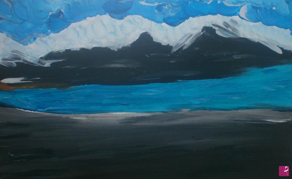 quadri in vendita online - Patagonia alle origini della terra