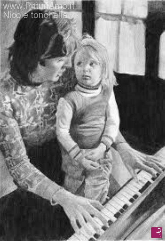quadri in vendita online - Paul McCartney e Stella