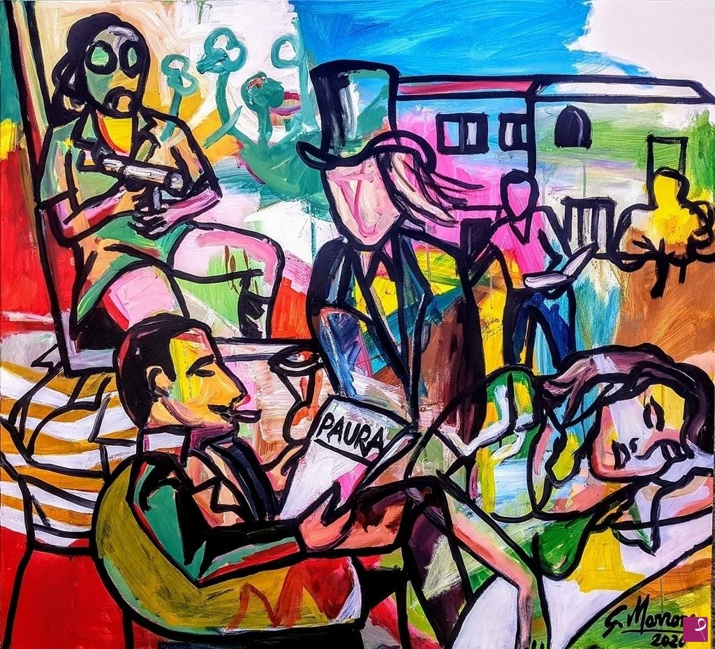 quadri in vendita online - "Paura"