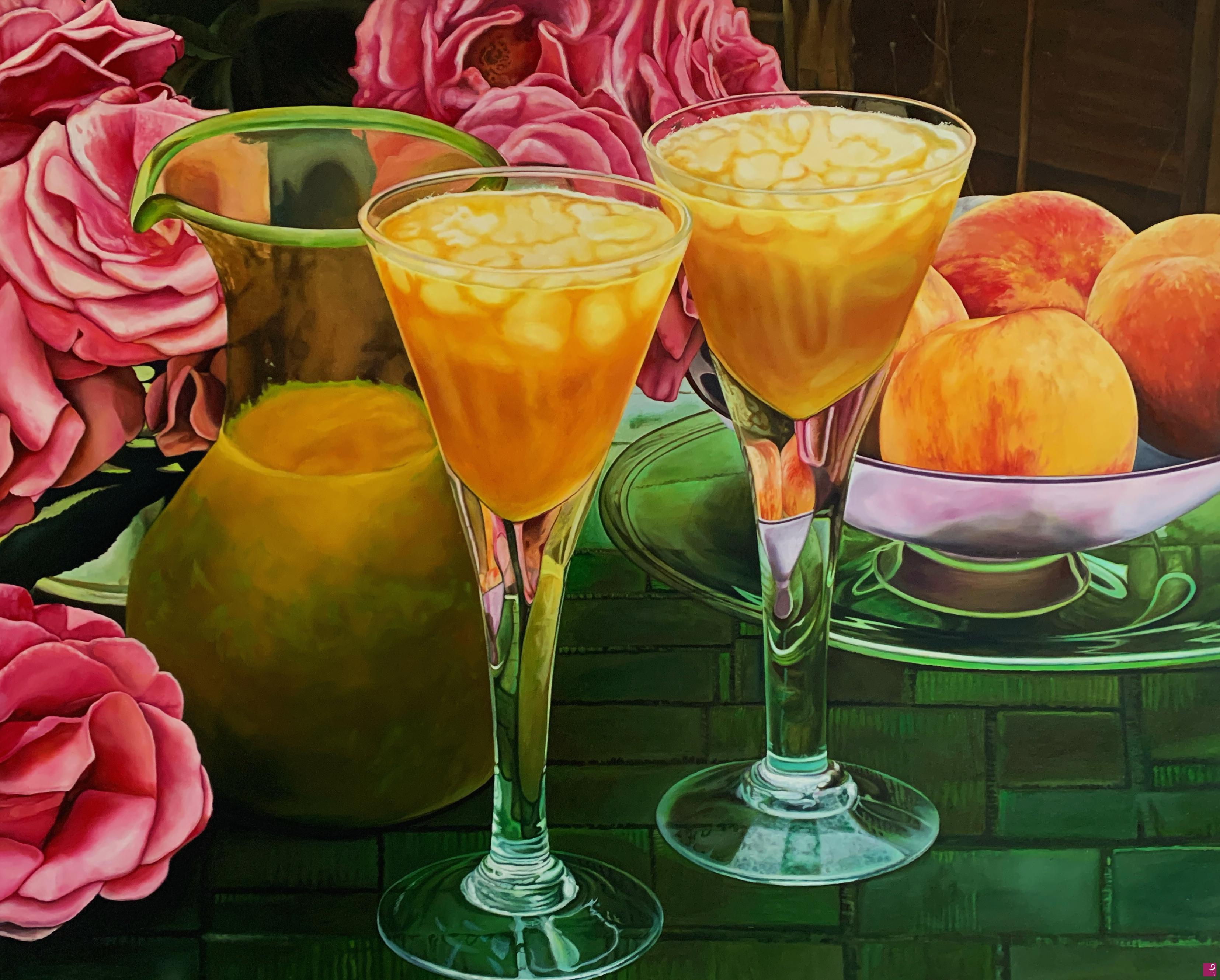 quadri in vendita online - Peach Elixir 