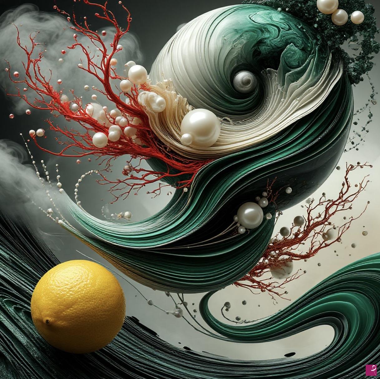 quadri in vendita online - Pearl Sphere