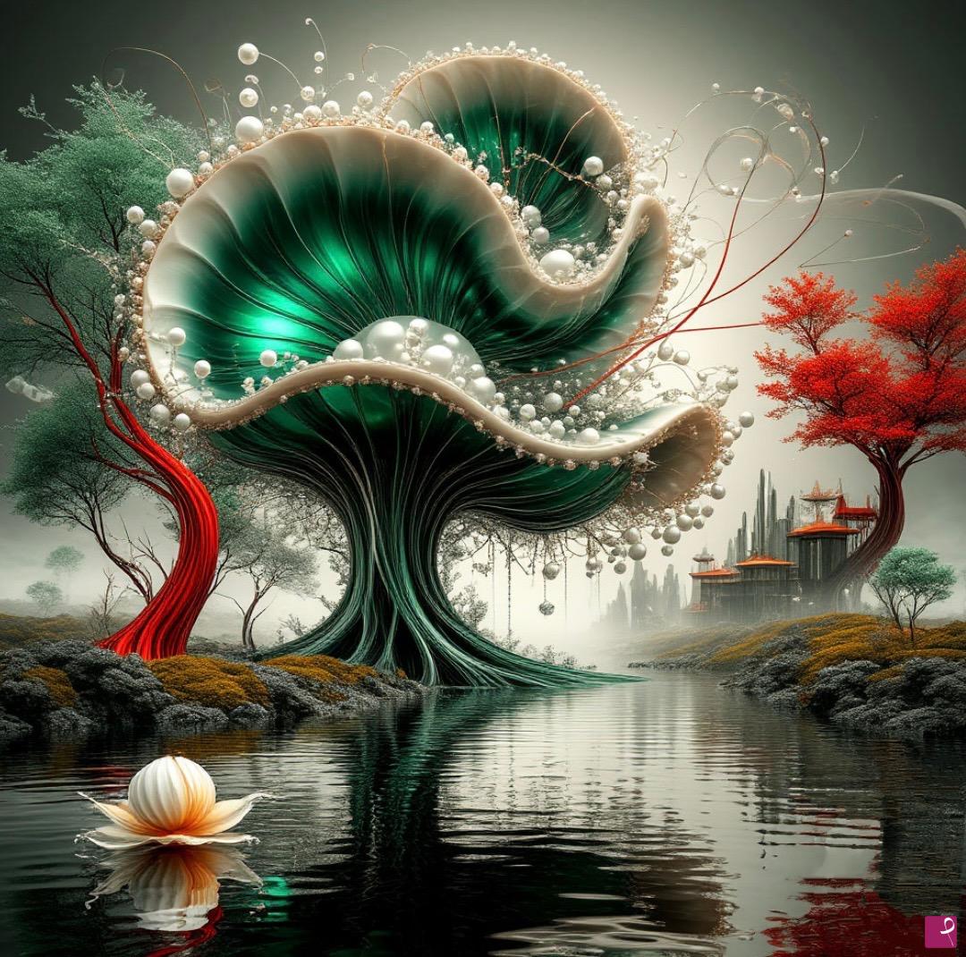quadri in vendita online - Pearl Tree