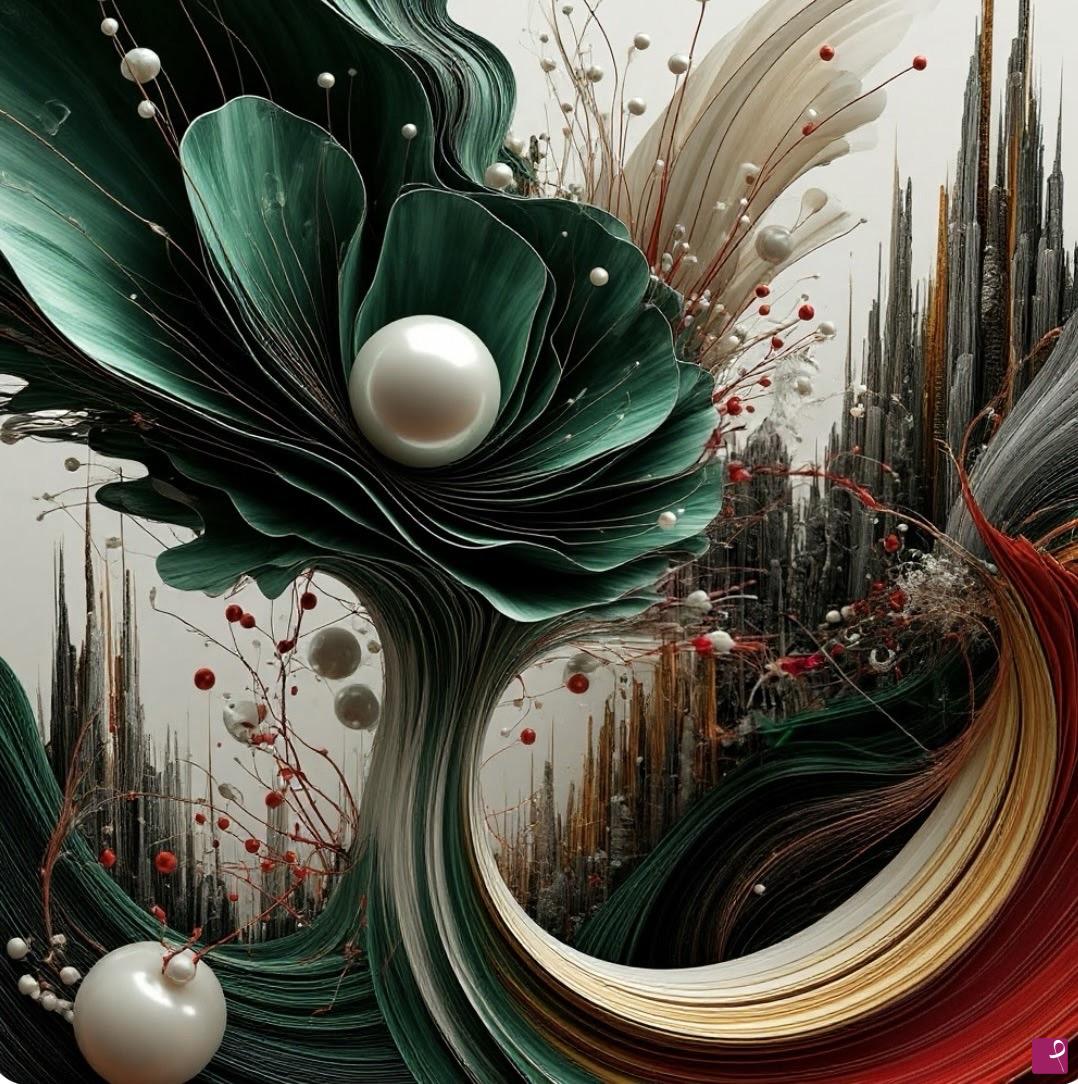 quadri in vendita online - Pearl tree