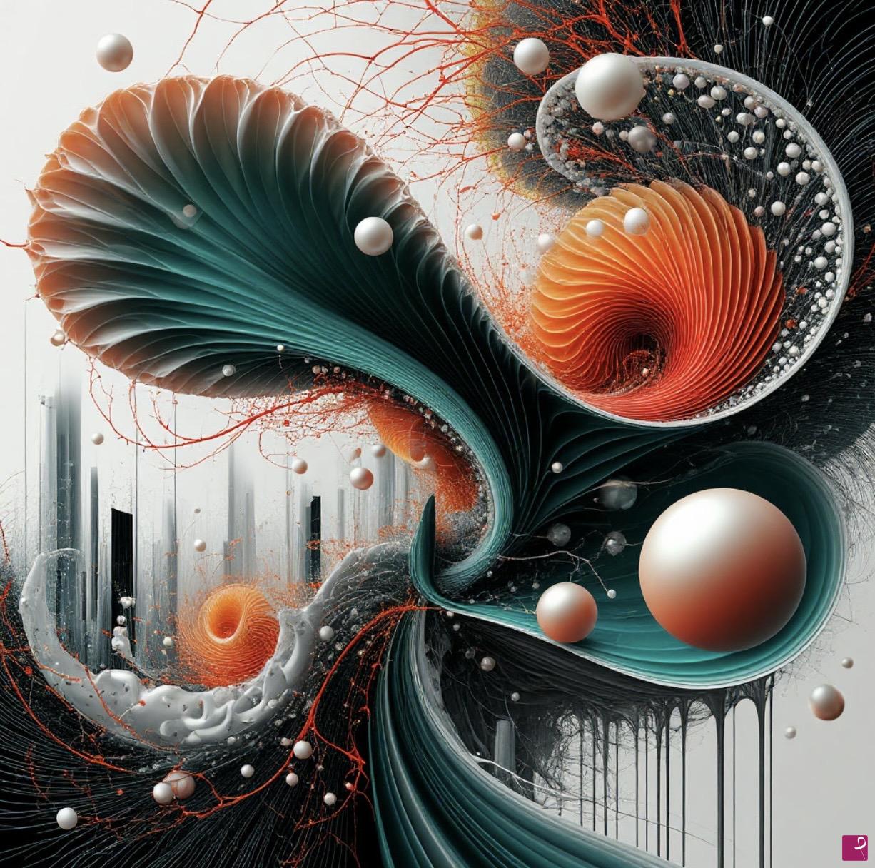 quadri in vendita online - Pearl Vase