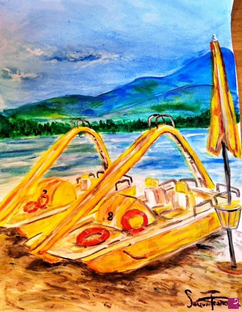 quadri in vendita online - Pedalo'