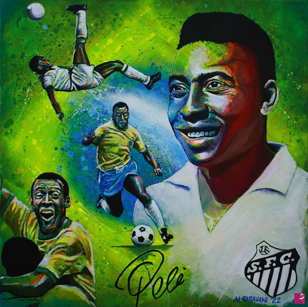quadri in vendita online - Pelè