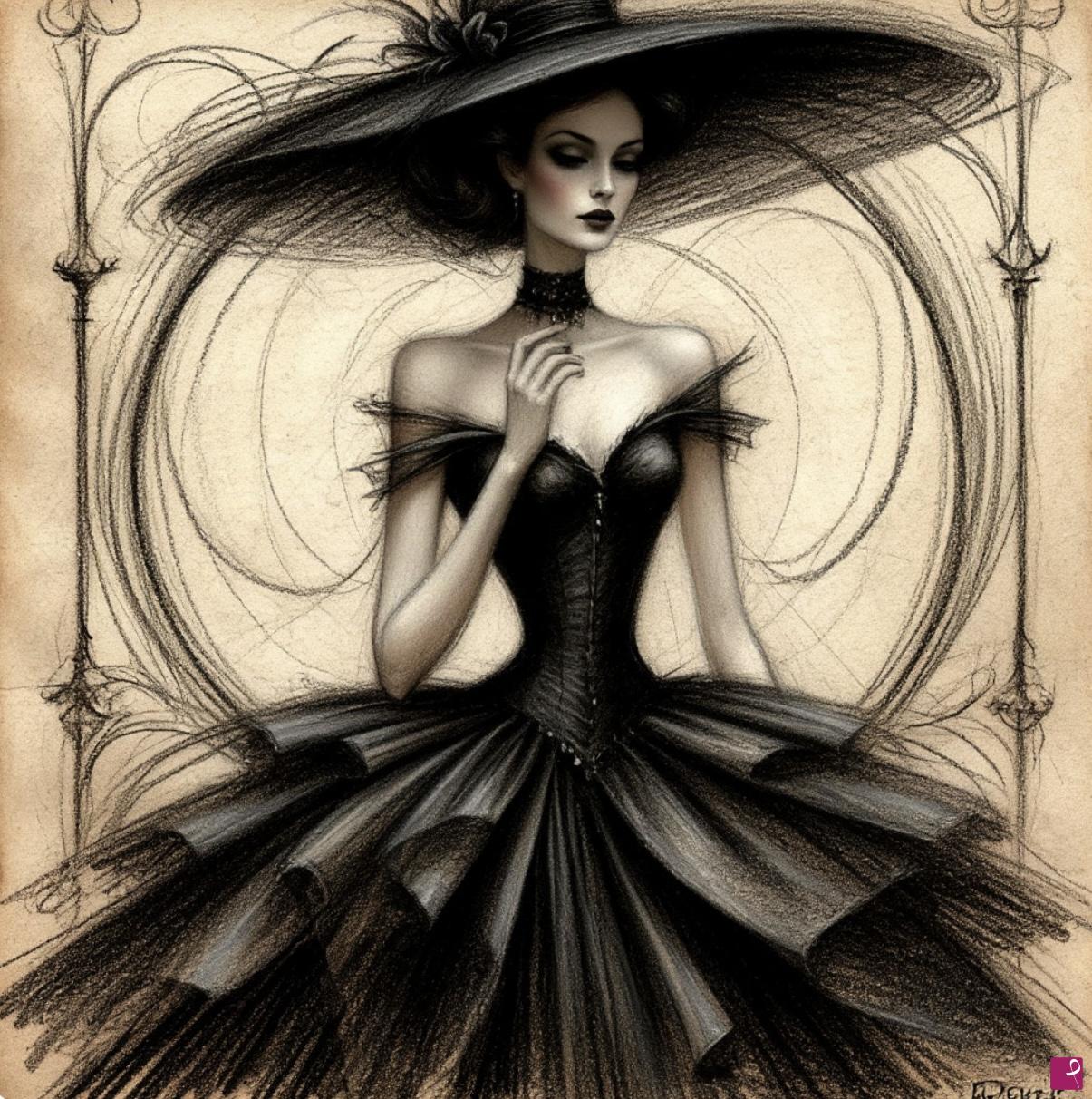 quadri in vendita online - Pencil drawing 