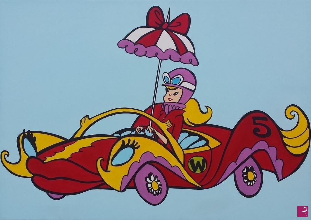 quadri in vendita online - PENELOPE PITSTOP - STYLE POP ART