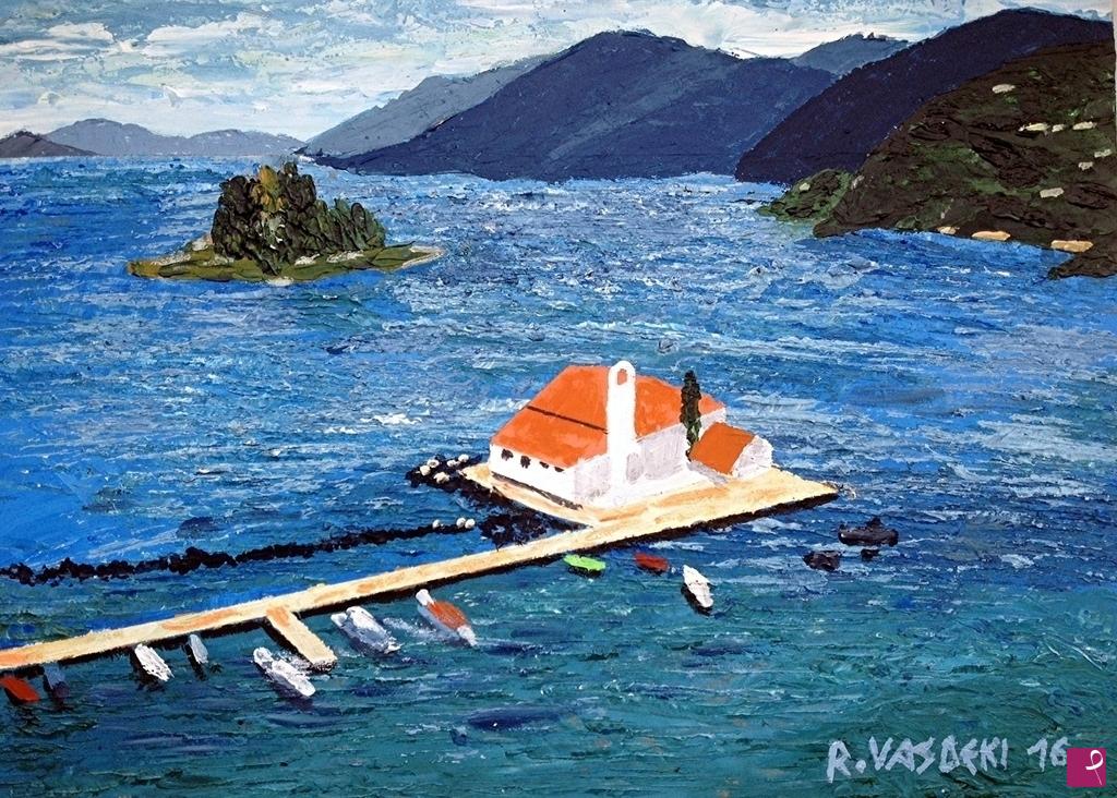 quadri in vendita online - PENTAKONISI 1 (CORFU')