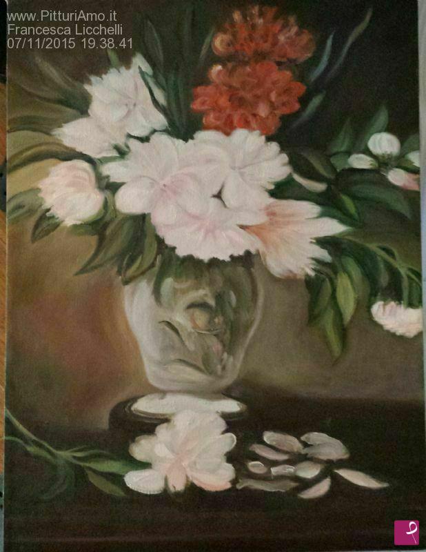 quadri in vendita online - Peonie - Omaggio a Manet