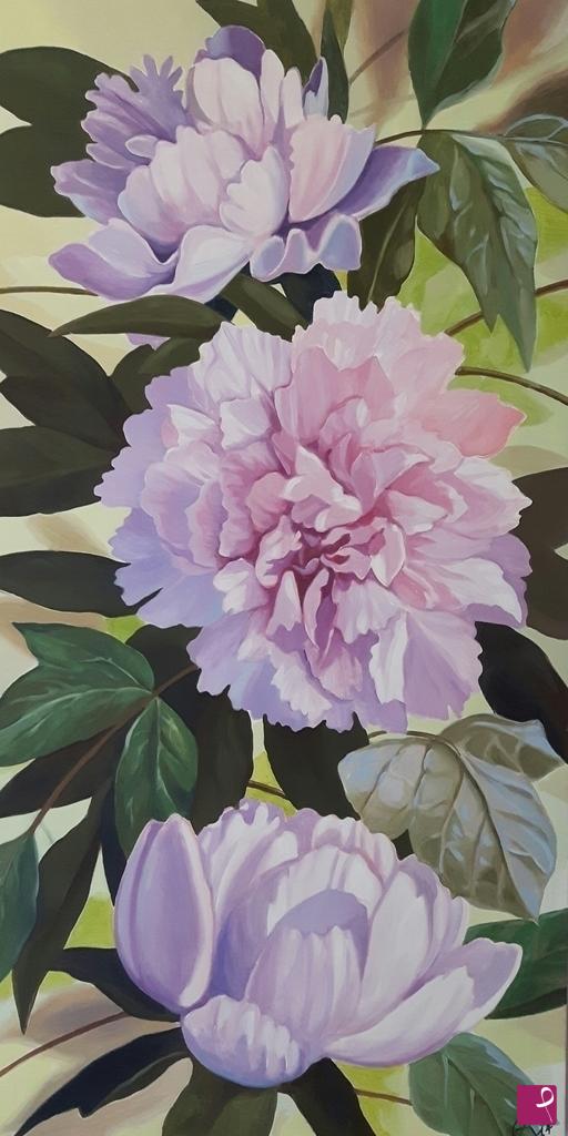 quadri in vendita online - Peonie