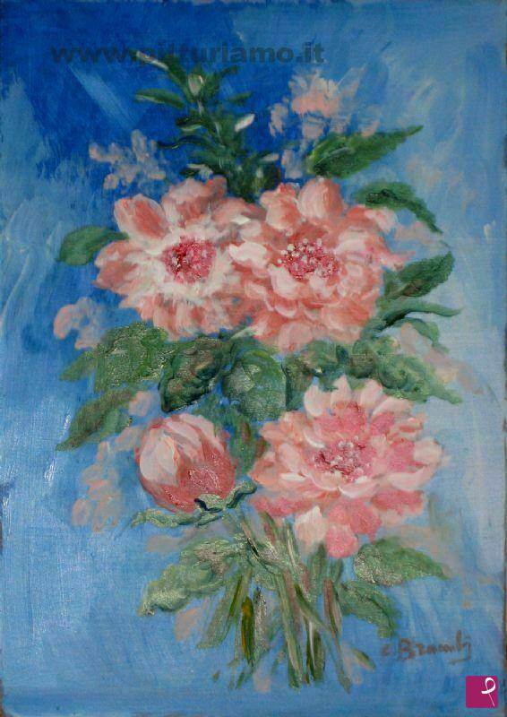 quadri in vendita online - peonie
