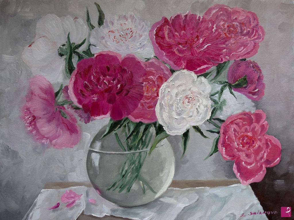 quadri in vendita online - Peonie
