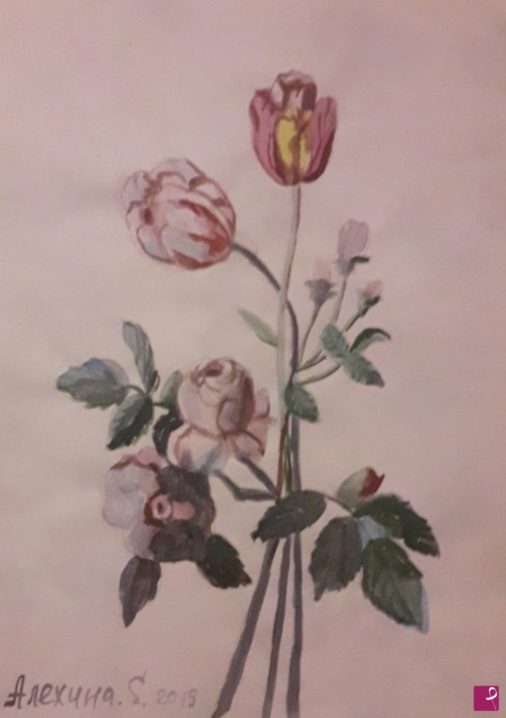 quadri in vendita online - Peonie