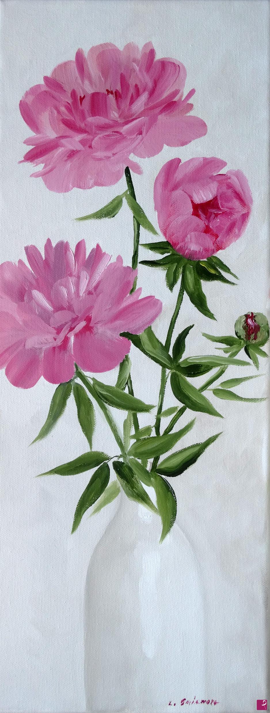 quadri in vendita online - Peonie