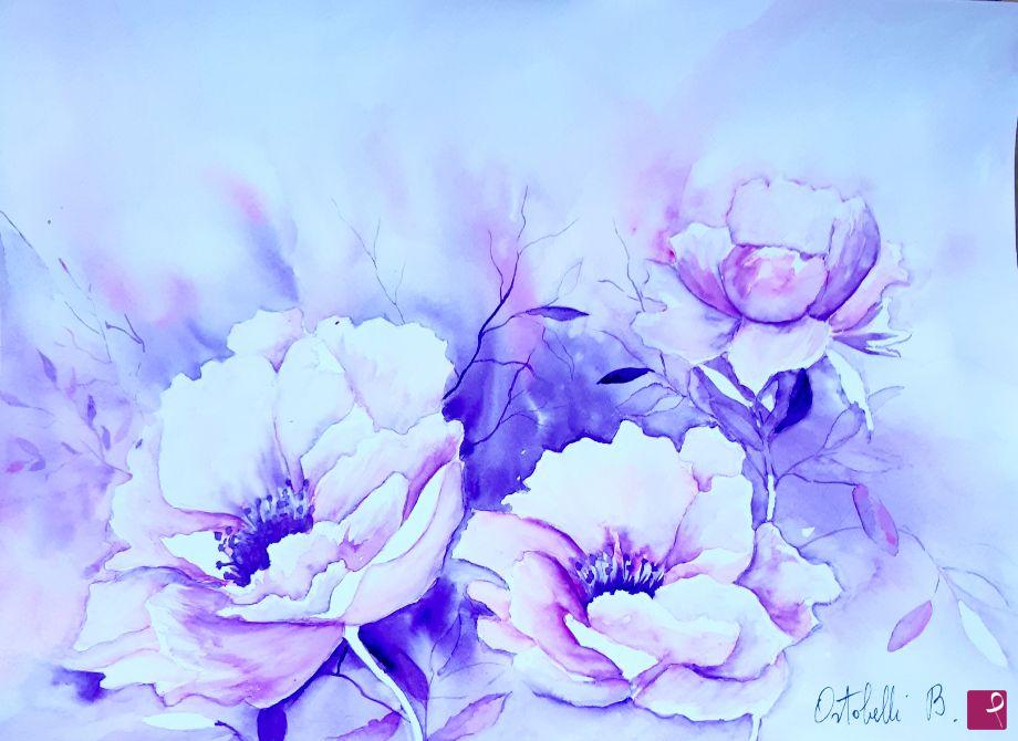 quadri in vendita online - Peonie