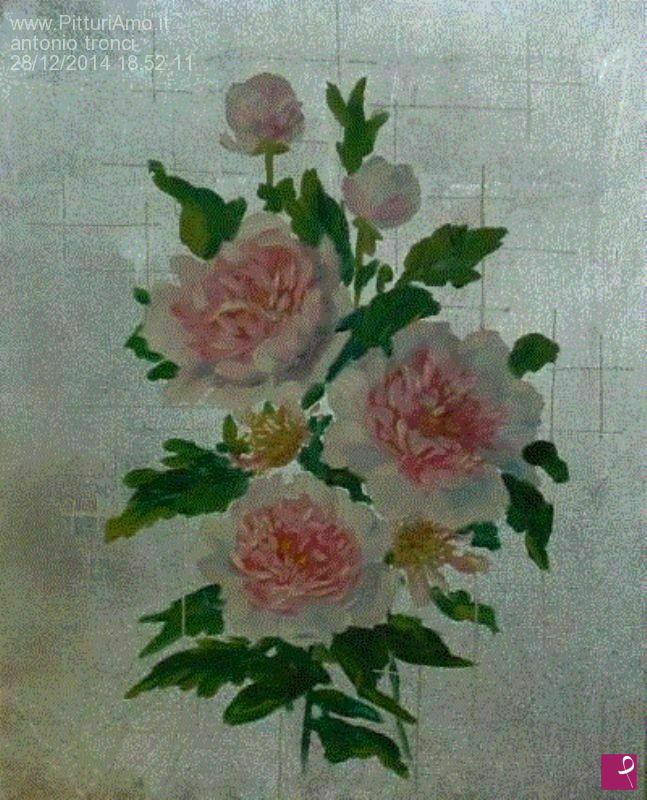 quadri in vendita online - peonie