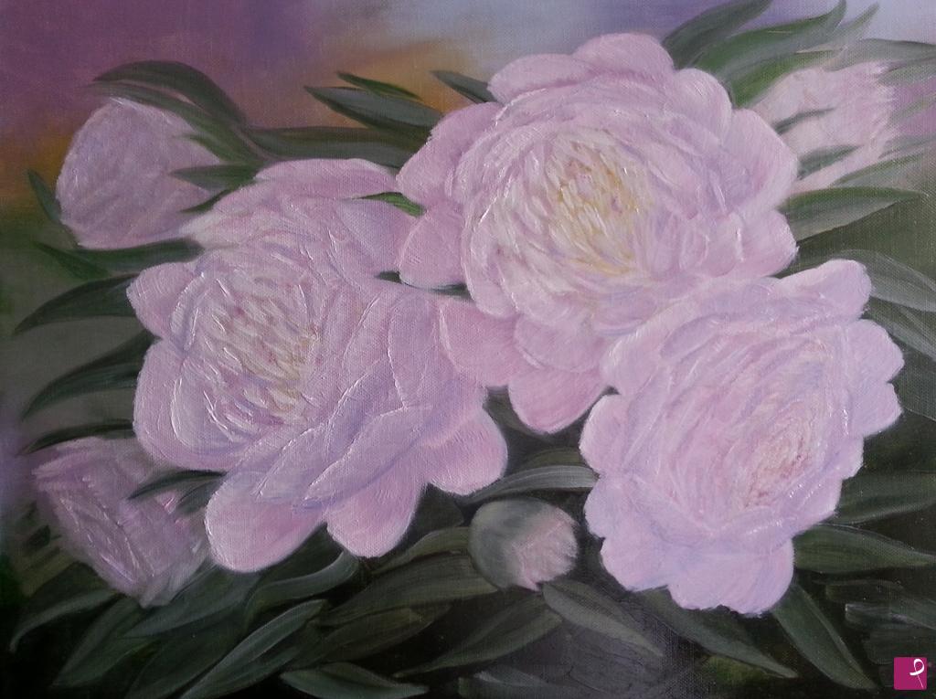 quadri in vendita online - Peonie