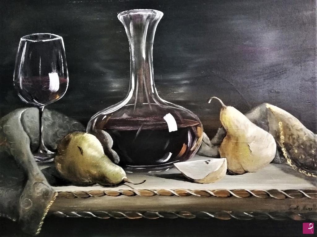 quadri in vendita online - Pere & vino