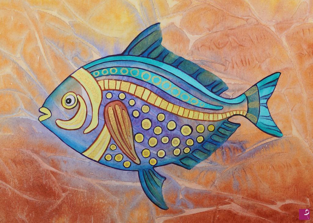 quadri in vendita online - Pesce 