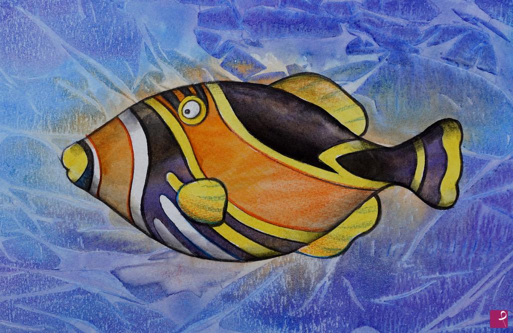 quadri in vendita online - Pesce 