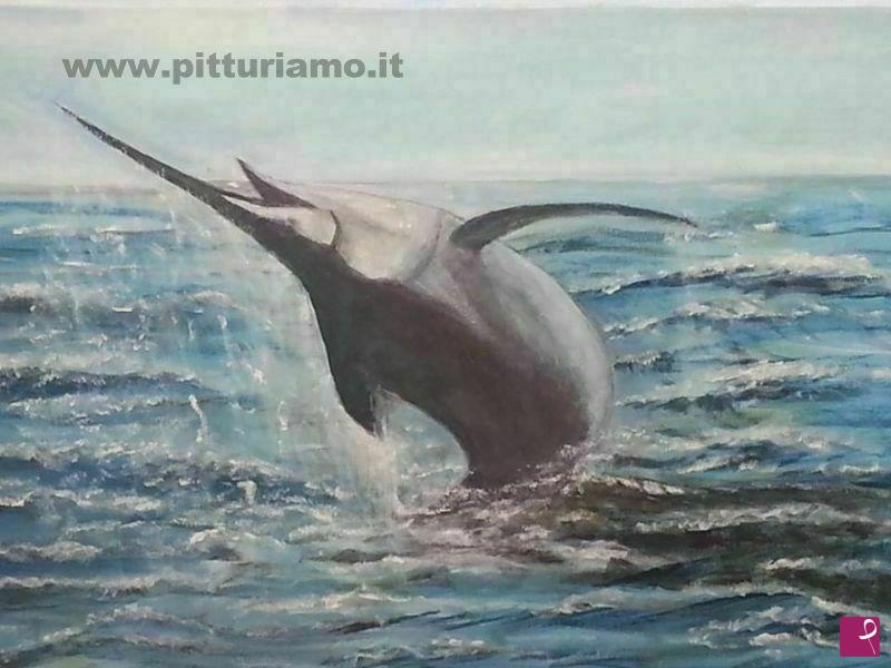 quadri in vendita online - Pesce spada