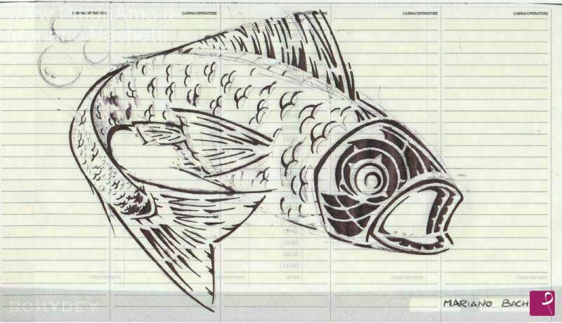 quadri in vendita online - Pesce Tattoo